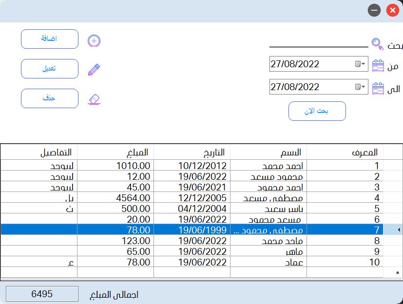 Customer management and debt management